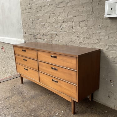 MCM Walnut Dresser with Laminate Top