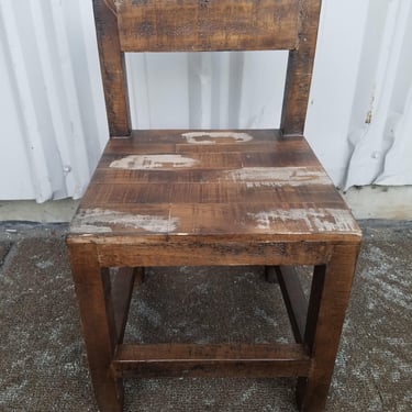 Low Back Wood Child's Chair