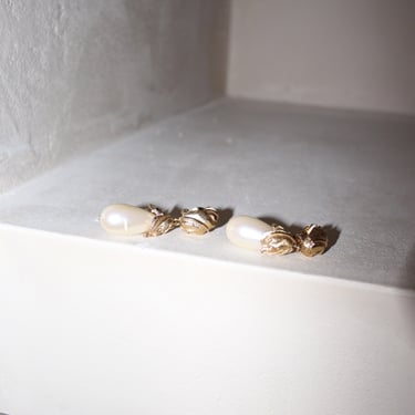 Stunning Vintage Pearl Drop Earrings
