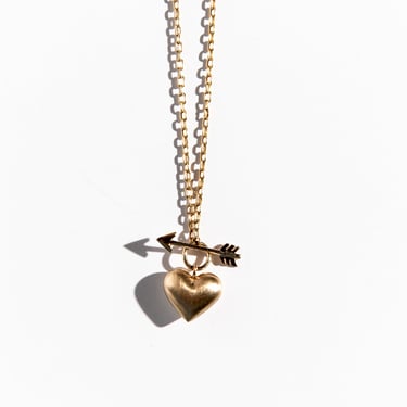 RACHEL QUINN Cupid's Heart Necklace