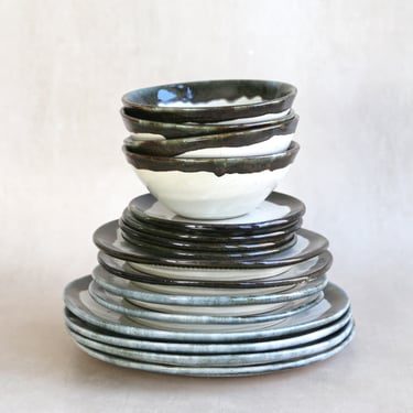 Inkblot Dinnerware Set