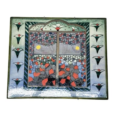 Heljä Liukko-Sundström Arabia Finland Ceramic Wall Plaque Large 