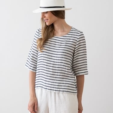 Solaire Linen | Nora Blouse