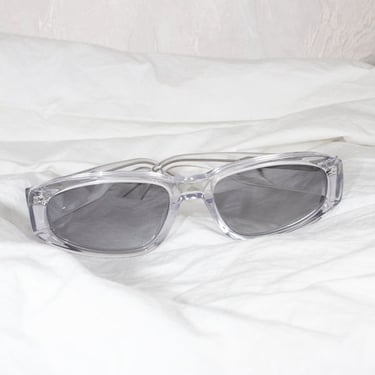 Chimi 09 Sunglasses - Clear/Dark Grey on Garmentory