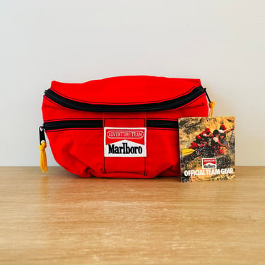 Vintage 1992 Marlboro Adventure Team Fanny Pack - NOS New Old Stock 