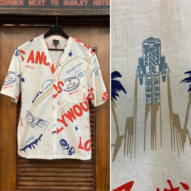 Vintage 1980’s Levi’s “Moving On” Label Hollywood Los Angeles Pop Art New Wave Shirt, 80’s New Wave, Vintage Baseball Tee, Vintage Clothing 