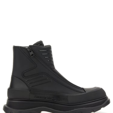 Alexander Mcqueen Men Tread Slick Motorcycle Boot