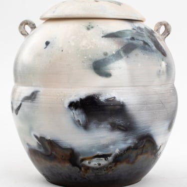 Andre Namenek Pit-Fired Ceramic Covered Vessel