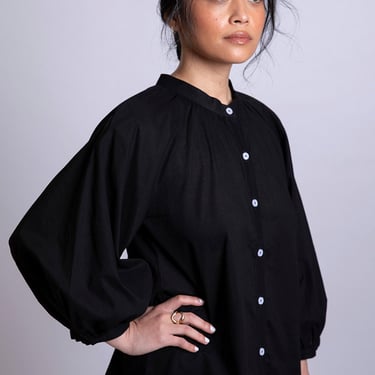 Satomi Poet Sleeve Blouse by Cura