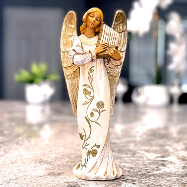 VINTAGE: 1994 - 11.5" Large Original Fontanini Depose Italy E Simonette Angel Figurine - Made in Italy 