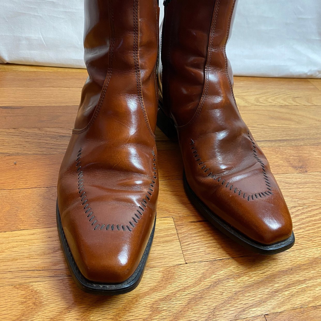 Vintage Men's side zipper dress boots~ 70's | Hatties Vintage
