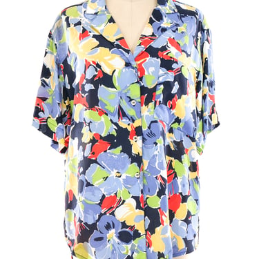 Christian Dior Floral Printed Blouse