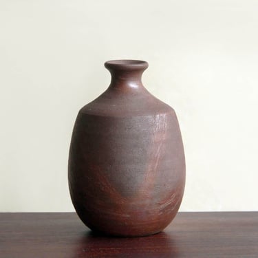 Sake Bottle by Koudo Kamura | Bizen Pottery | Japanese Ceramic | Tokkuri | Tokuri 721 