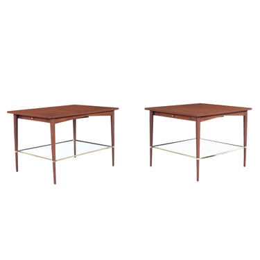 Vintage Mahogany "Connoisseur Collection" Side Tables by Paul McCobb