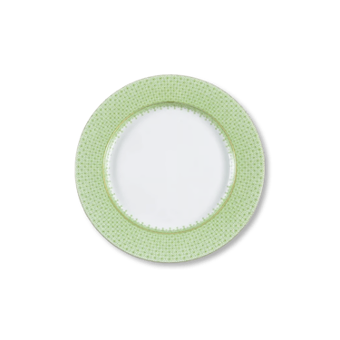 Lace Salad + Dessert Plate | Apple Green