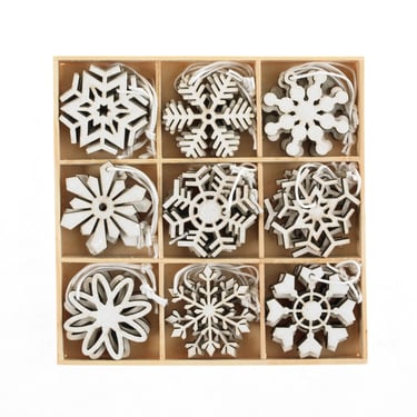 STH Set of Mini Snowflake Ornaments