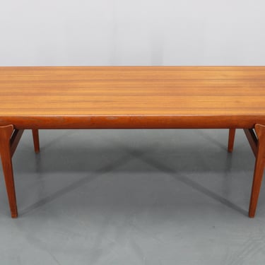 1960s Johannes Andersen Restored Teak Coffee Table for CFC Silkeborg, Denmark / Mid-centrury / Brown Colour / Vintage Table / 