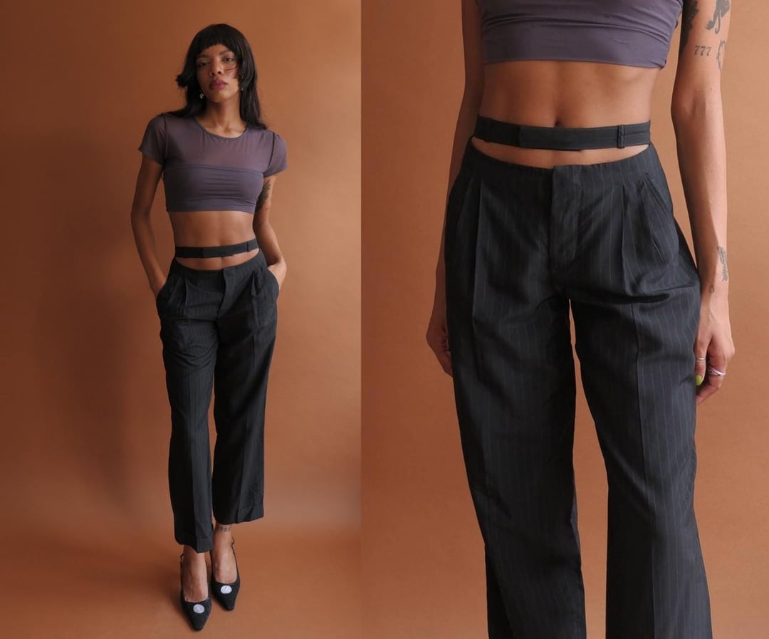 パンツ 1990s Jean Paul Gaultier widepants Jean Paul Gaultier Jeans 90s Indigo Extra Wide Leg Trouser