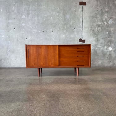 Nils Jonsson Teak Credenza For Troeds, Sweden 1960's