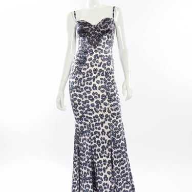 Leopard Print Mermaid Dress