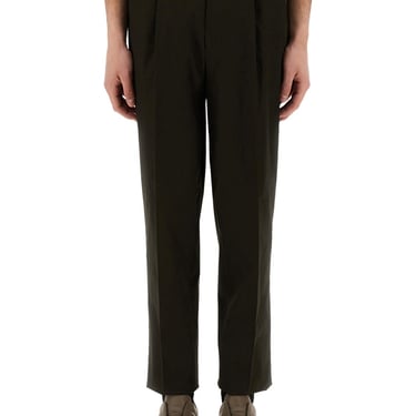 Zegna Men Pants With Pleat