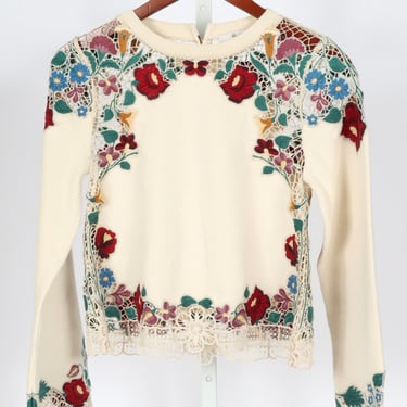 Katharine Embroidered Sweater - Multi