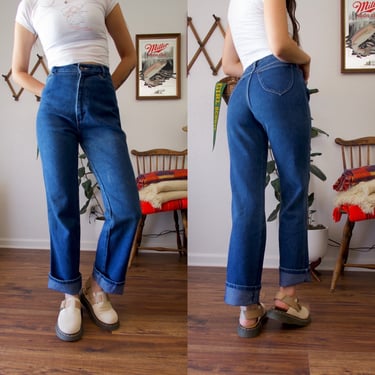 Vintage Stockton of Dallas High Waisted Stretchy Denim Jeans 