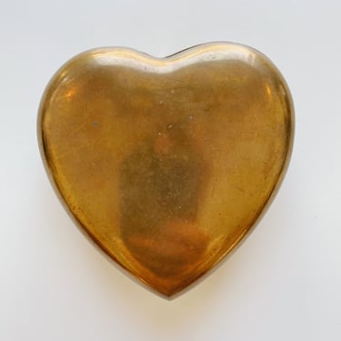 Brass Heart Box