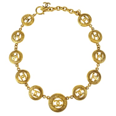 Chanel Chain Necklace Gold