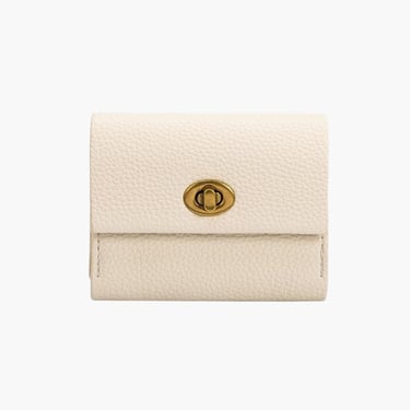 Rita card case wallet, ivory