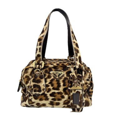 Prada Cheetah Print Mini Shoulder Bag