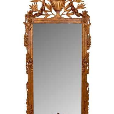 Louis XVI style Gilt Mirror