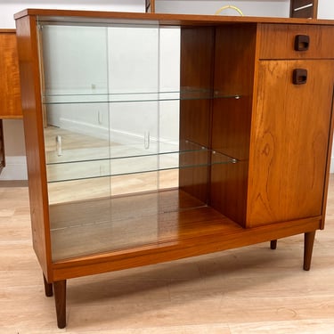 Mid Century China Cabinet by Doncraft Furniture of London 