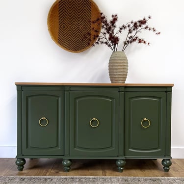 AVAILABLE - Green Drexel Buffet - contact for shipping quote 