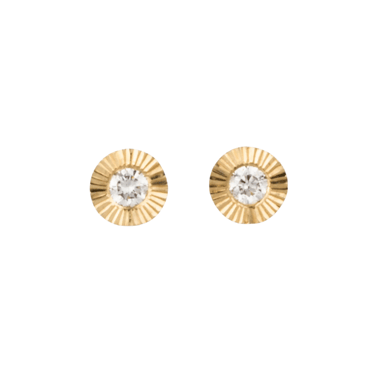 Small Aurora Diamond Stud Earrings — Corey Egan Trunk Show