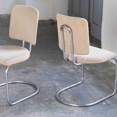 Bauhaus cantilever chair by Breuhaus de Groot, Thonet ST17 license, 1 of 4 