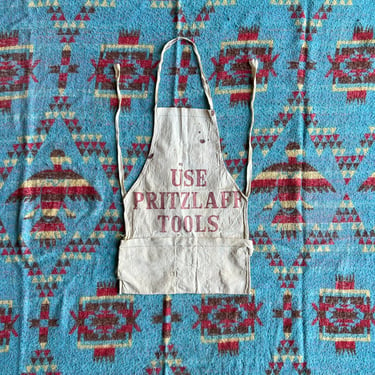 Vintage ‘Use Pritzlaff Tools’ Nail Apron Textile 