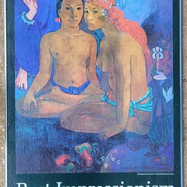 Post Impressionism Exhibition Poster