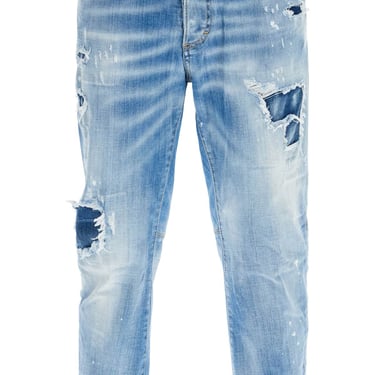 Dsquared2 Cropped Sailor Jeans For Men