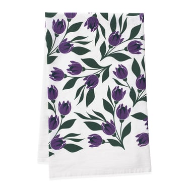 HAZELMADE - Tulips Tea Towel / Kitchen Decor / Midwest Made