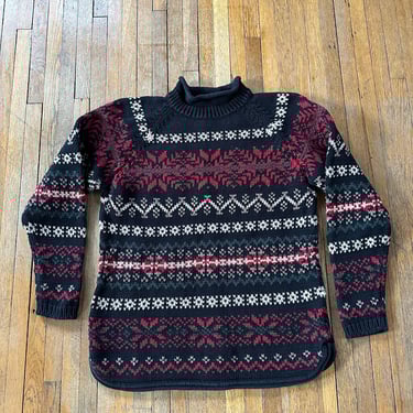 RESERVED 90s Wool Fair Isle Sweater | Eddie Bauer Chunky RESERVED 90s Wool Fair Isle Sweater | Eddie Bauer Chunky