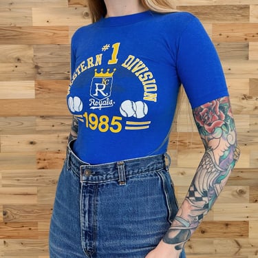 80's Kansas City Royals Baseball Vintage T Shirt 