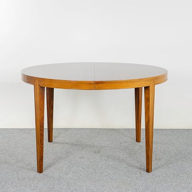 Rosewood Circular Danish Dining Table by Haslev - (322-030) 