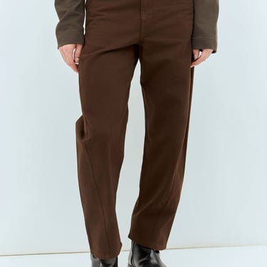 Lemaire Men Twisted Workwear Pants