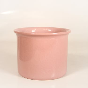 Vintage Blush Baby Pastel Pink Glazed Ceramic Planter Scheurich Keramik Flower Pot West German Retro Mid Century Modern Pottery Art Studio 