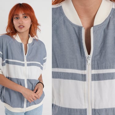 Vintage Christian Dior Jacket 80s Short Sleeve Windbreaker | Shop