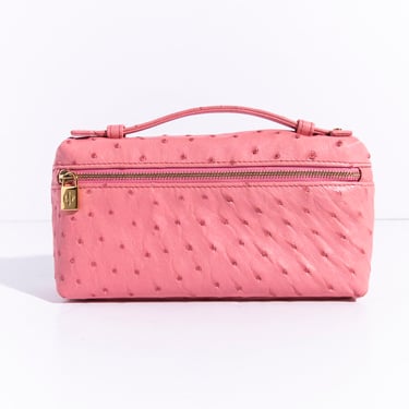 Vintage Chanel Pink Logo Vanity Bag – Treasures of NYC