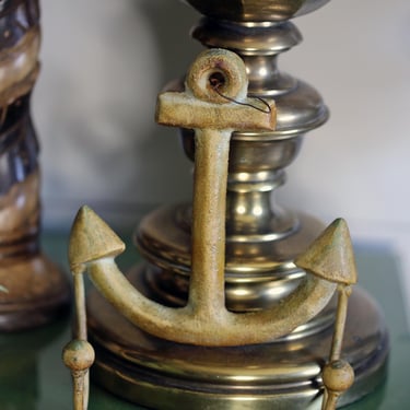 Vintage Cast Iron Anchor Wall Hook | Nautical Double Hook | Rustic Coastal Decor | Heavy Metal Wall Mount | Lake House Hardware 