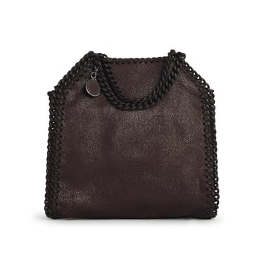 Stella Mccartney 'Falabella Tiny' Brown Vegan Leather Bag Women