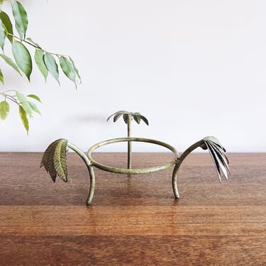 Vintage Palm Plant Stand 